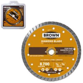 Brown Diamond Blade Turbo #45HS10TUGPW