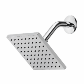 BROWN Square Shower Head Set CP 80 PSI #BMHSS7006