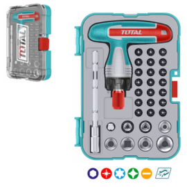 TOTAL Screwdriver 31 Piece Set #TACSD30316
