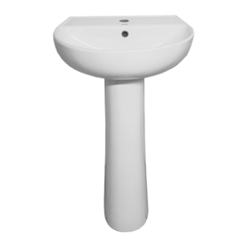 ARROW Basin and Pedestal White AP31018C AL9009A