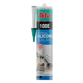 AKFIX Clear Universal Silicone Sealant #100E
