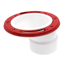 OATEY PVC Floor Flange Offset Metal Ring #4305