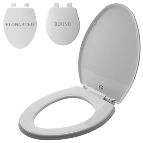 BEMIS White Toilet Seat #1580/580ARSL